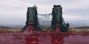 illustration horreur simon stalenhag