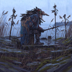 illustration robot simon stalenhag