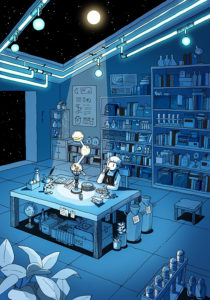 illustration sakasatsukifish