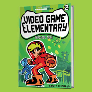 book cover Video game elementary 2 written by Scott Charles