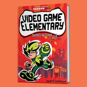 book cover Video game elementary 1 written by Scott Charles