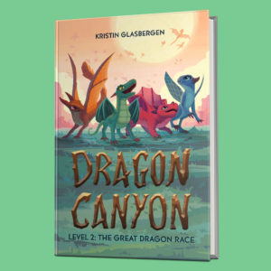 book cover dragon canyon 2 written by Kristin Glasbergen