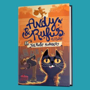 book cover Andy and rufus by MS Coddy