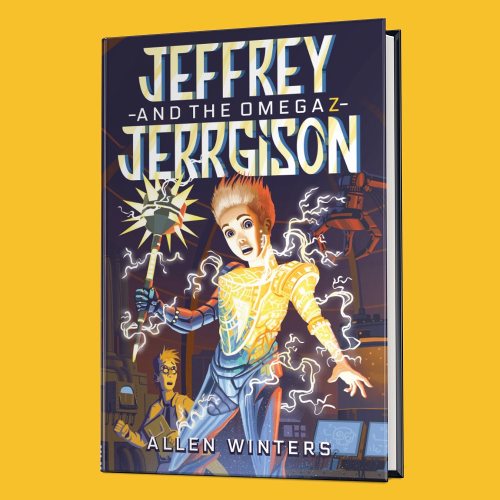Book cover jeffrey Jerrgison and the Omega Z written by Allen Winters
