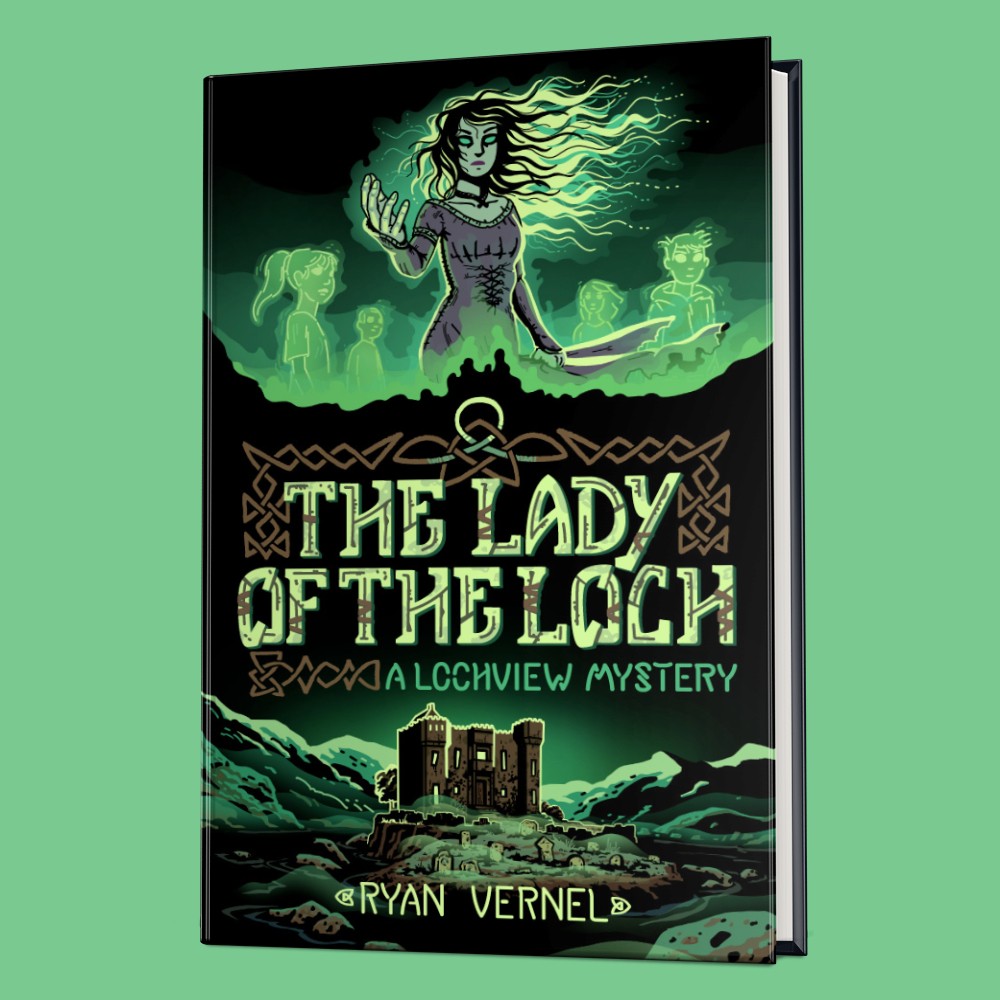 Book cover the lady of the loch by Ryan Vernel