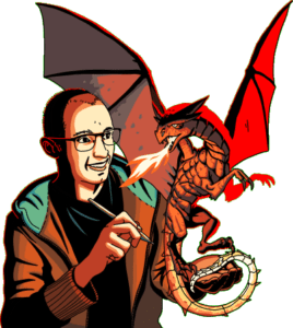 florian garbay mefisheye drawing a dragon