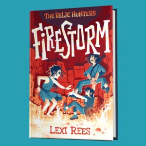 Book cover Firestorm - The Relic Hunter Book 3