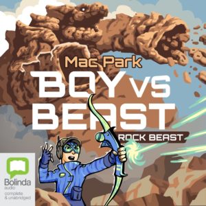 Audiobook design Boy VS Beast-Rock beast